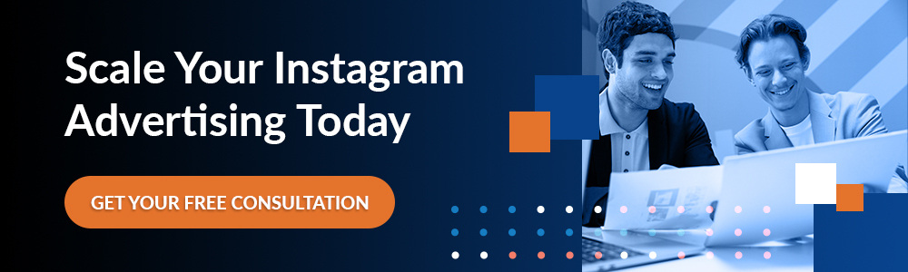 Instagram Advertising Consultation CTA