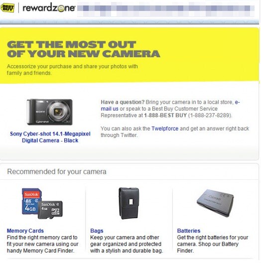 Post Purchase Ecommerce Marketing - BestBuy