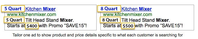 PPC Best Practices Strategy - Ad Customizer 