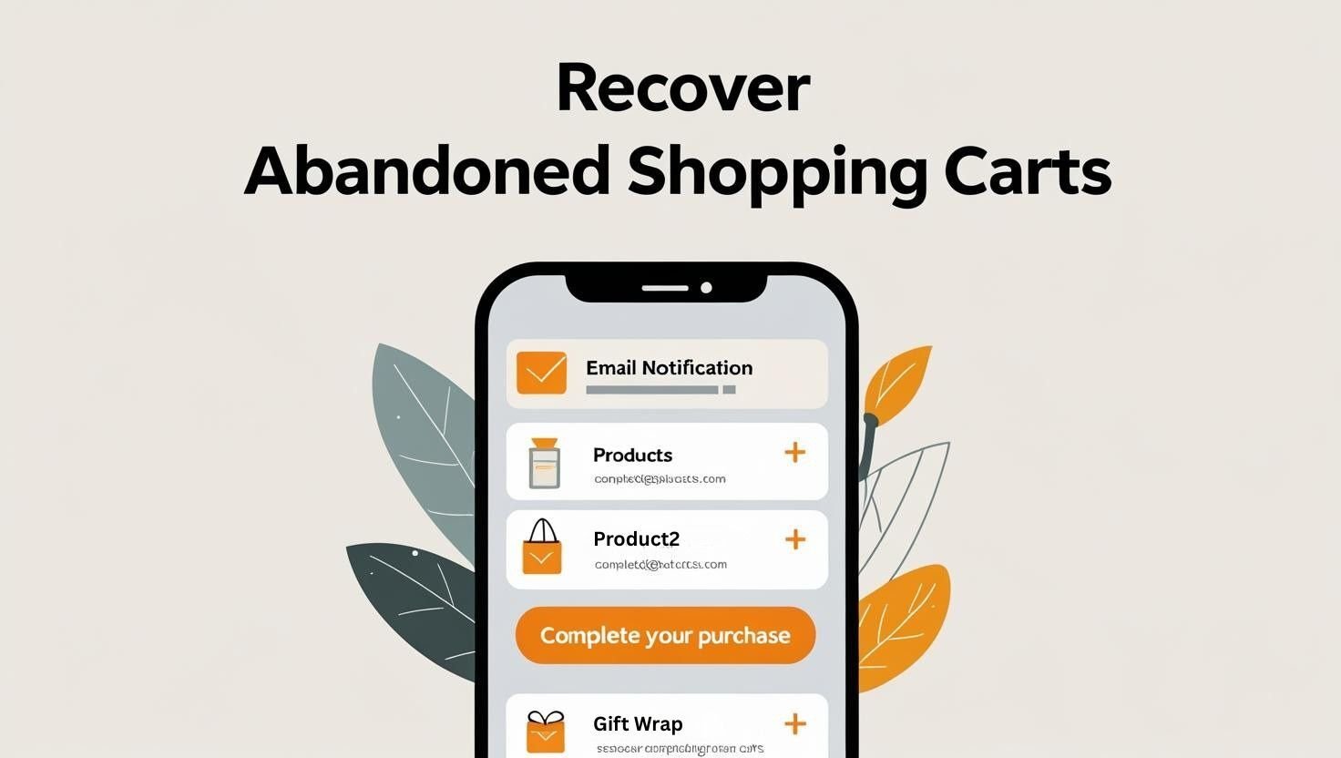 Recover Abandoned Carts