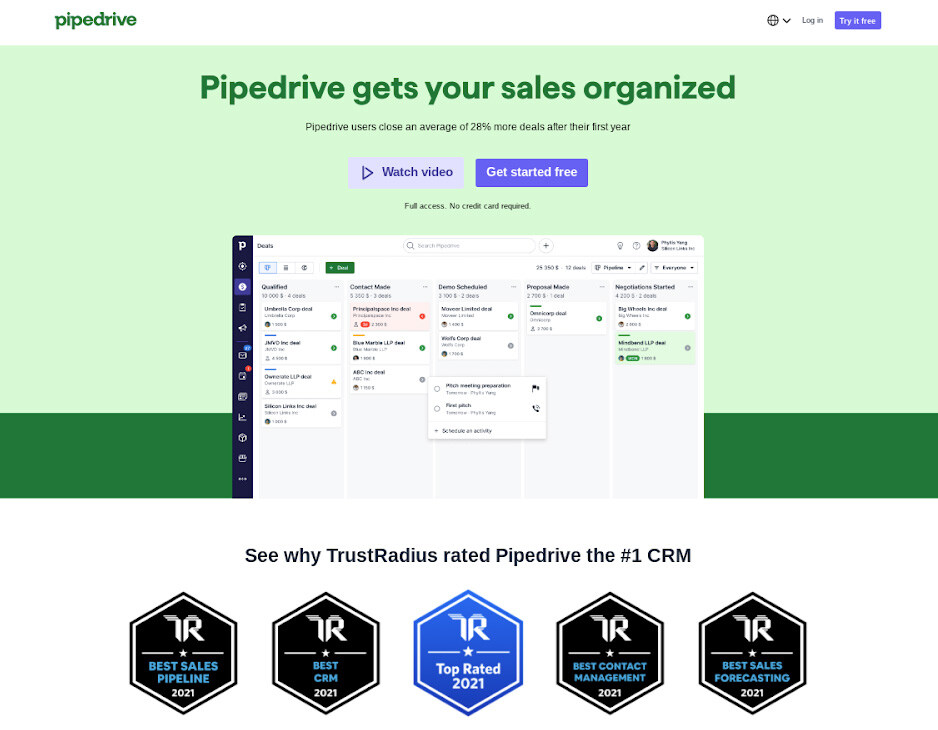 SaaS Landing Page Examples