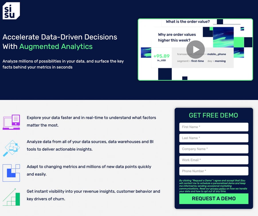 saas marketing example