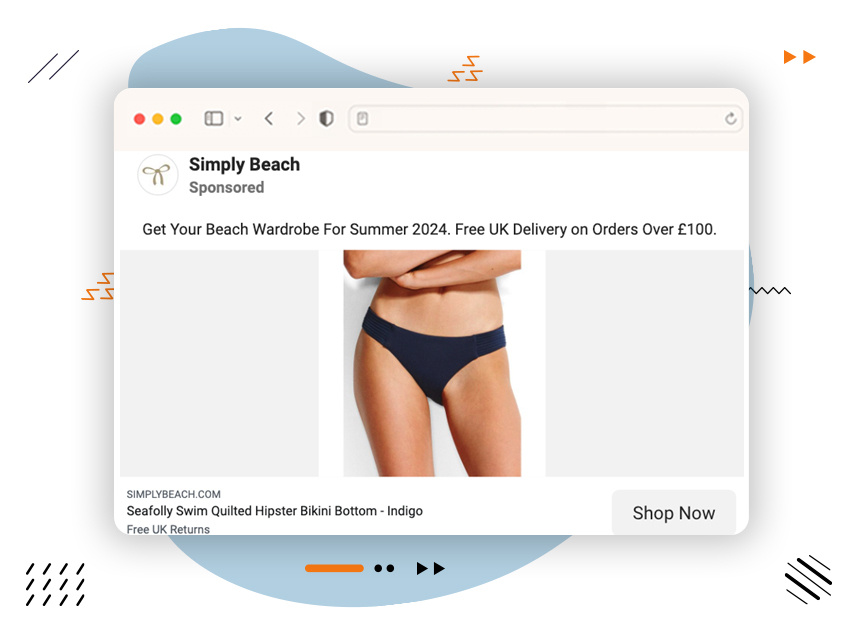 Simply Beach PPC campaigns