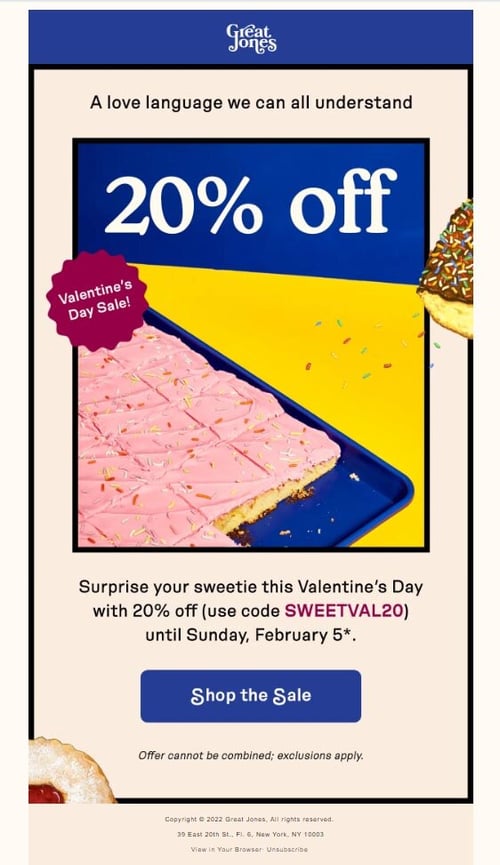 Valentines Day Email Marketing