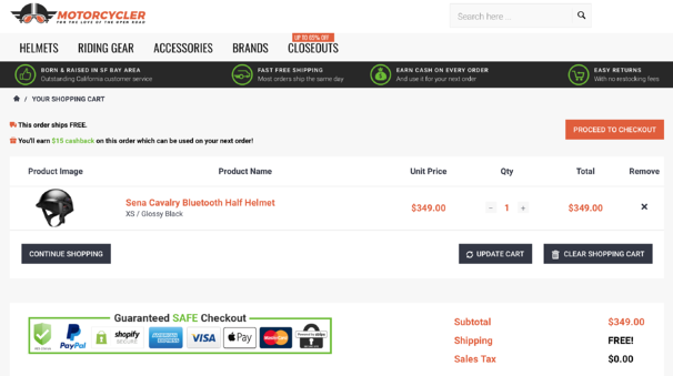 Ecommerce KPI to Track - Shopping Cart