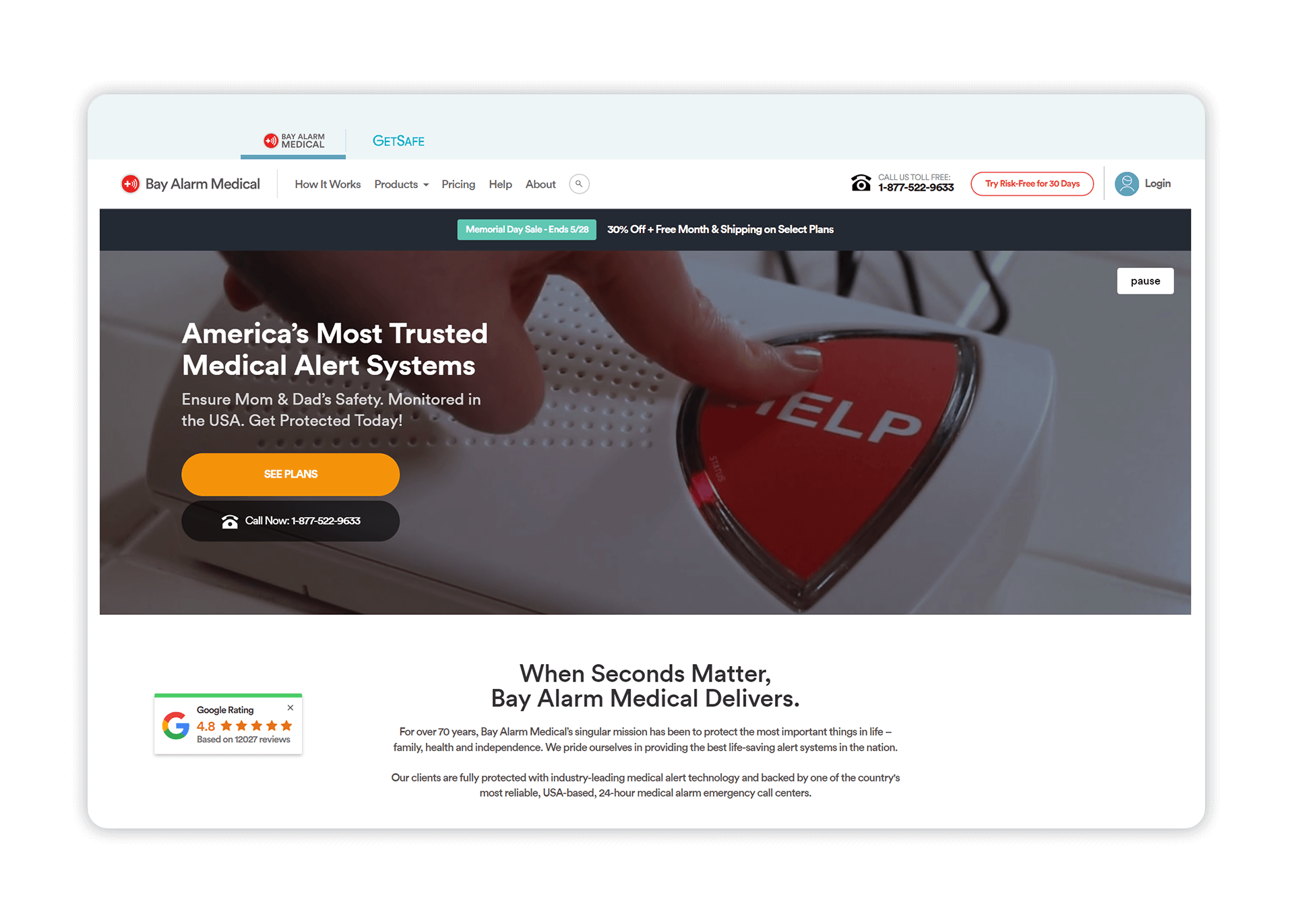Healthcare Optimized Landing Page Design