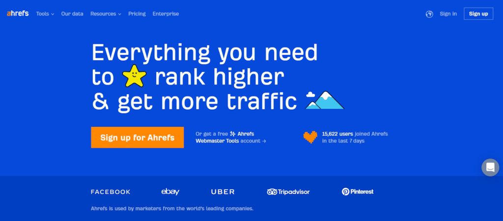 Ahrefs - Digital Marketing Tools