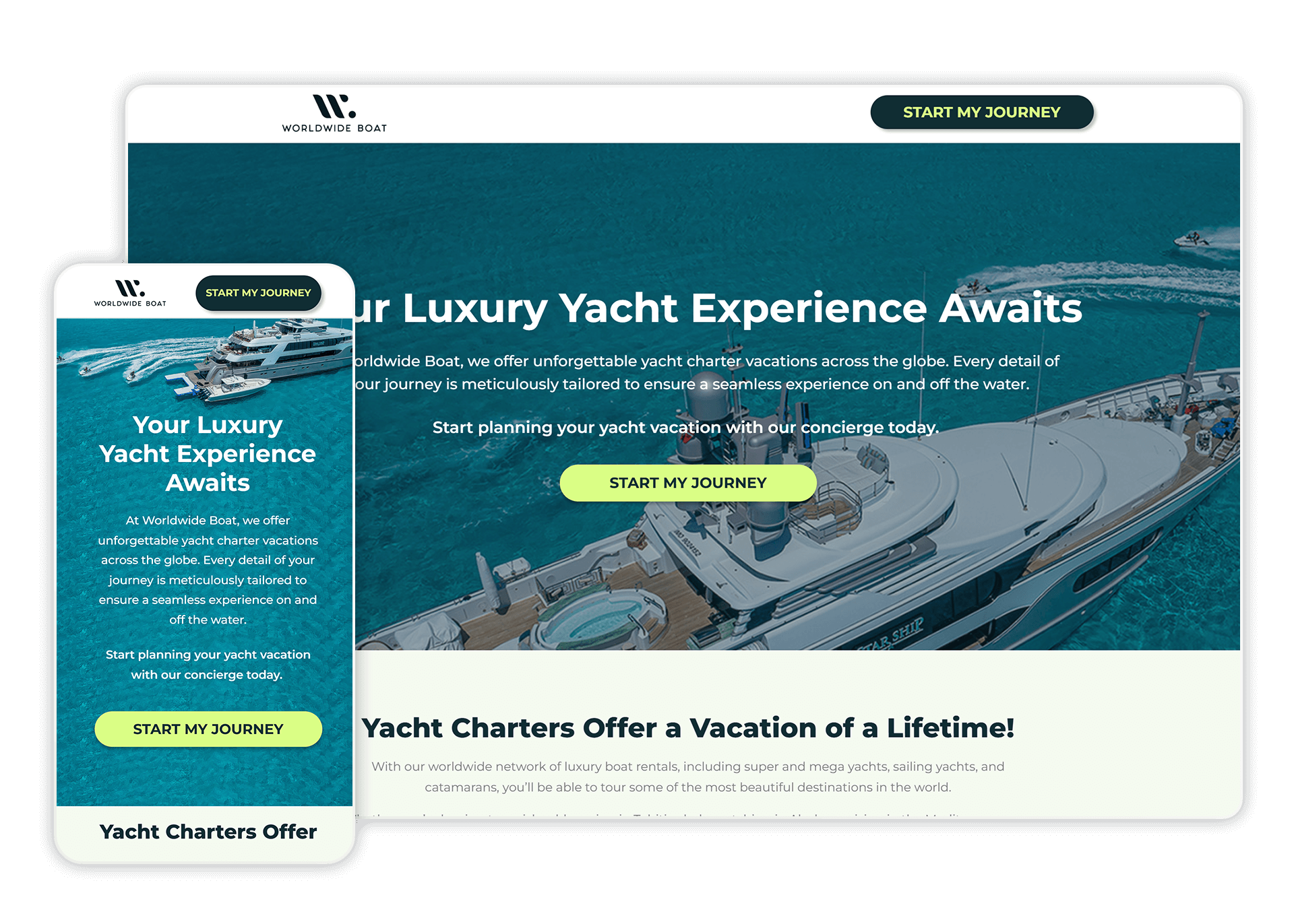 Instagram Landing Page Design