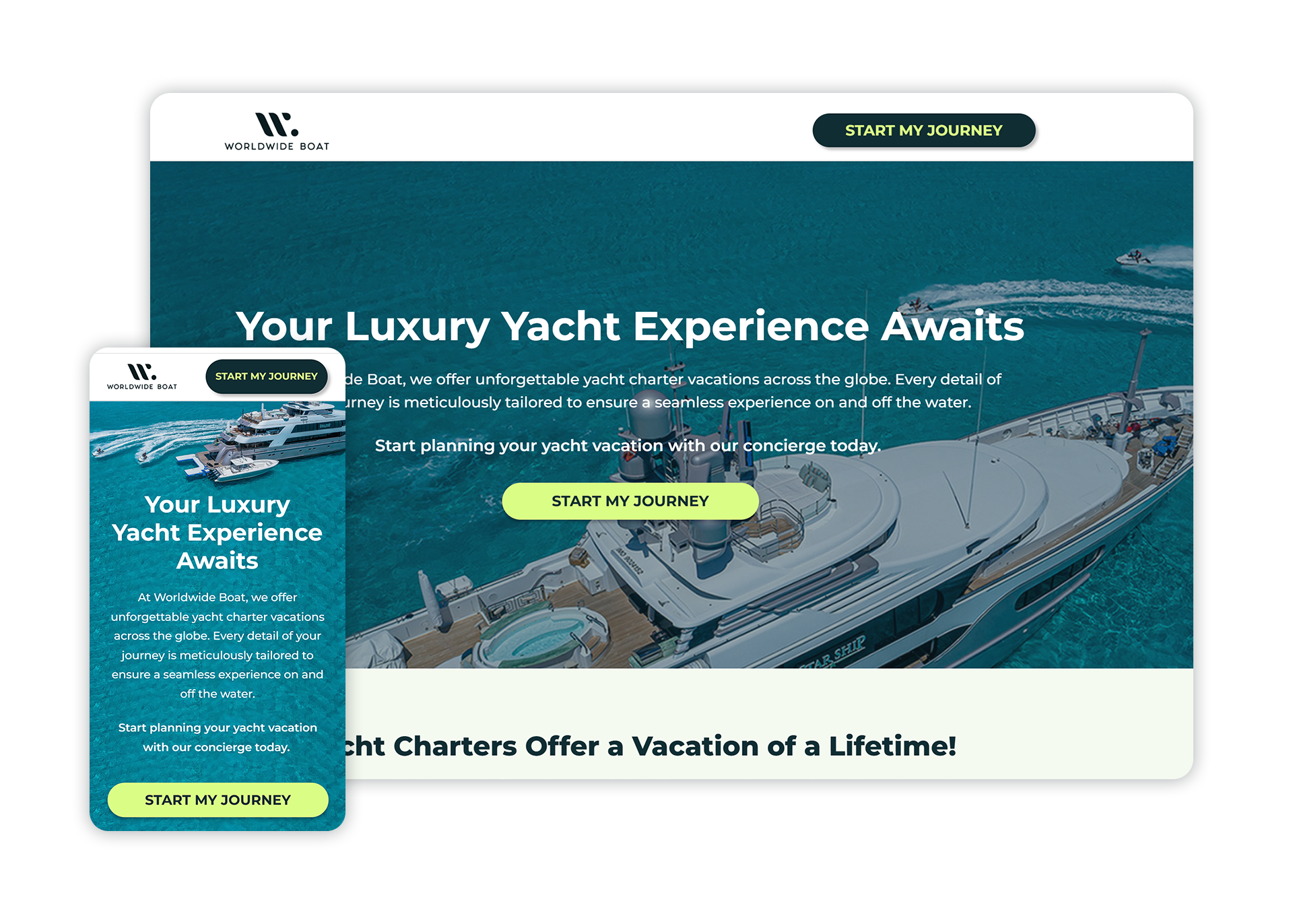 Landing page design & CRO