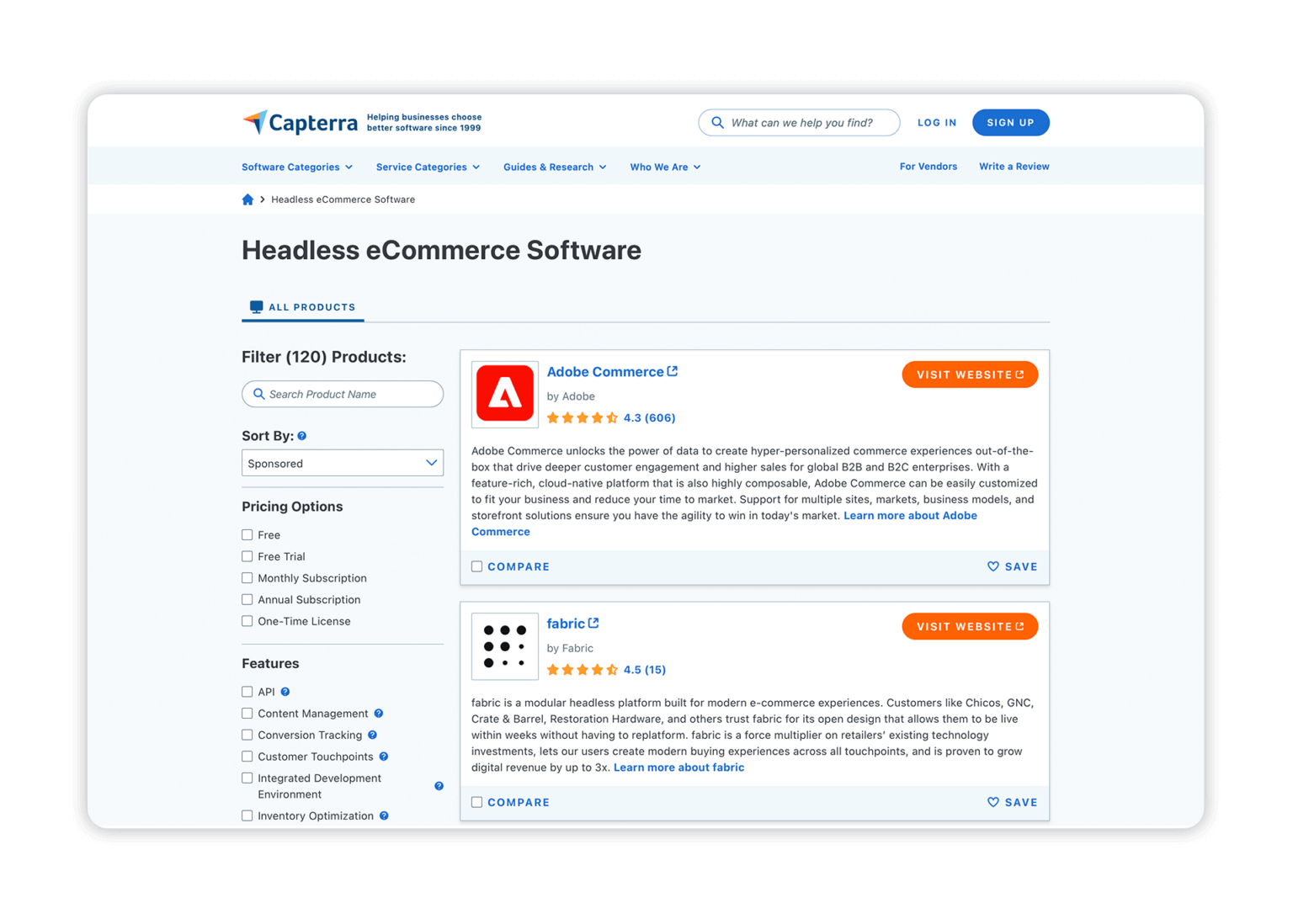 tech review site placements