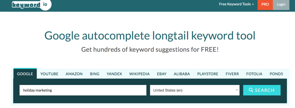PPC Keyword Research Tools - Keyword.io