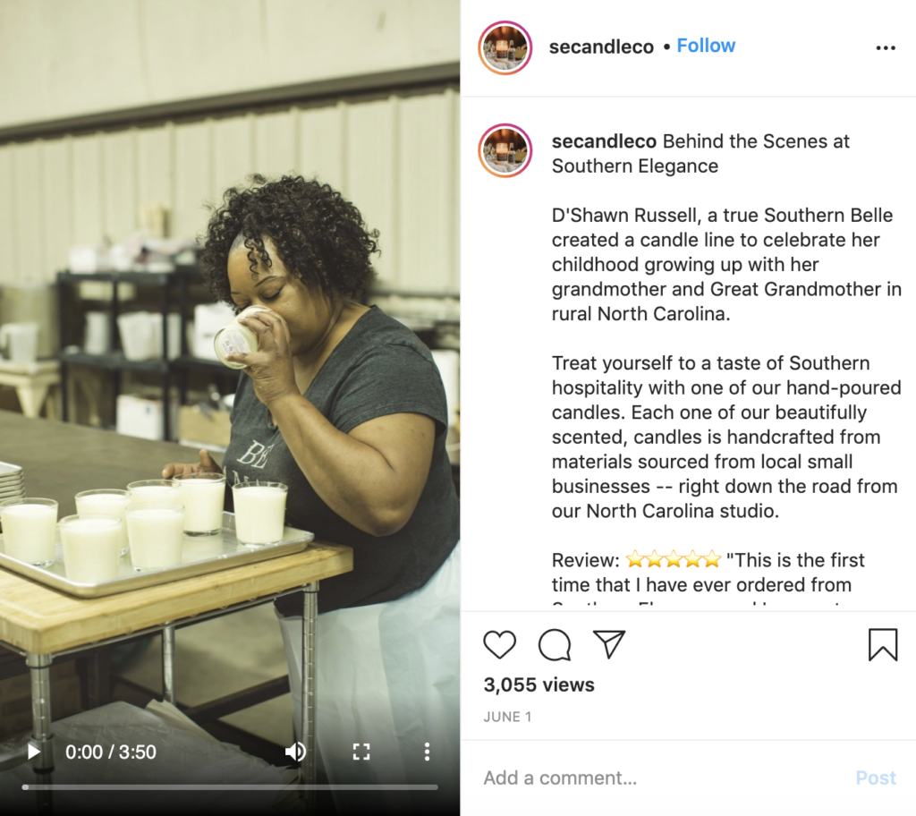 Social Media Campaign - product posts